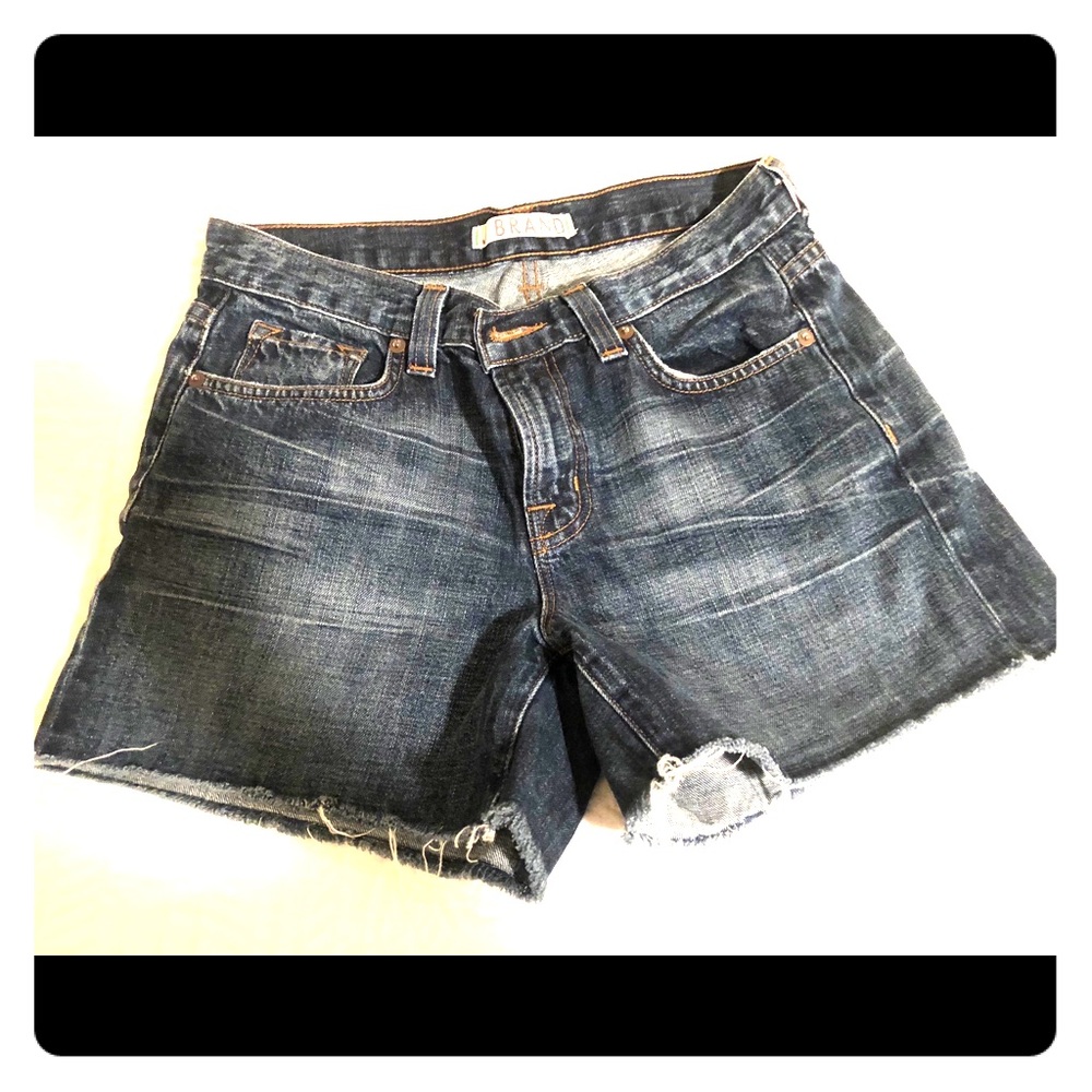 J. Brand frayed shorts, size 27